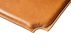 Deluxe Hynde til Y-stol CH24, sort anilin læder