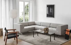 Den Spanske Stol i cognac læder, eg lys olie af Børge Mogensen