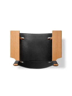 Den Spanske Stol i cognac læder, eg sæbe af Børge Mogensen