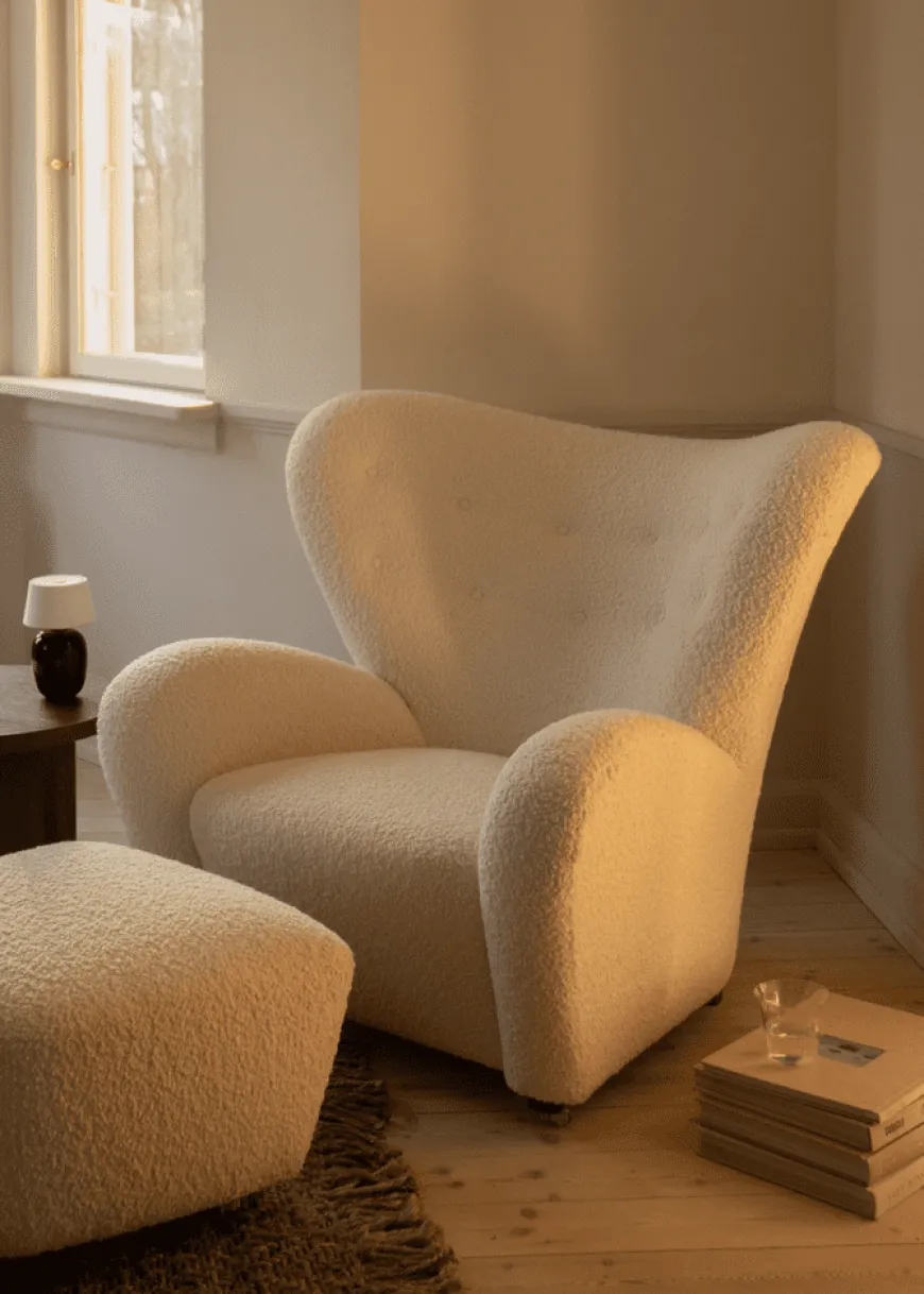 Den Trætte Mand fodskammel, Baena 15 fra Audo Copenhagen