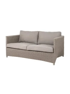 Diamond 2 pers Sofa inkl. hynde fra Cane-line