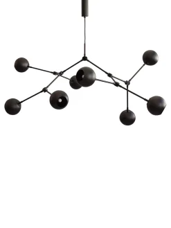 Drop Chandelier Globe, Burned Black fra 101 Copenhagen