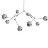 Drop Chandelier Globe, Chrome fra 101 Copenhagen