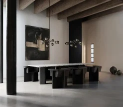 Drop Chandelier Globe, Mini, Chrome fra 101 Copenhagen