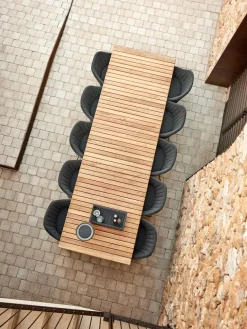 Drop Havebord m. Udtræk fra Cane-line