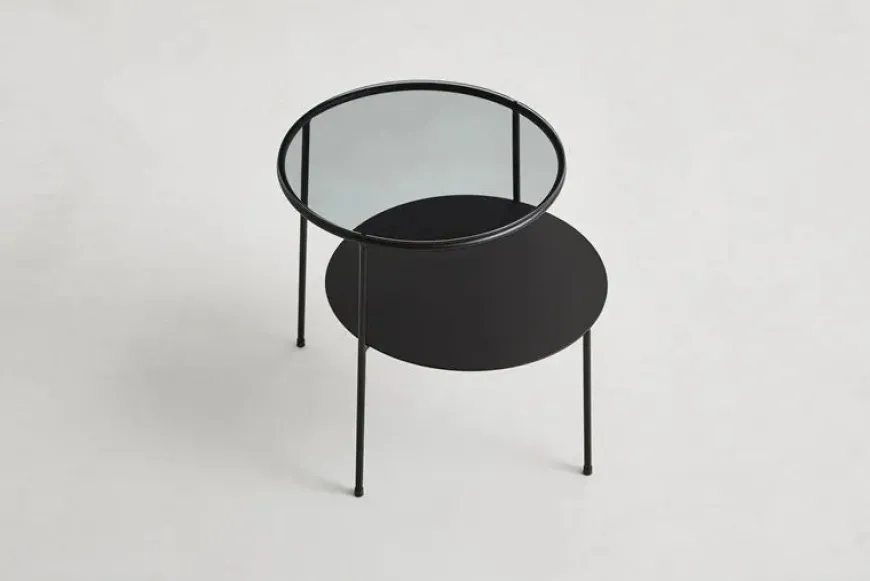 Duo Side Table fra Woud