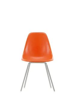 Eames Fiberglass Chair DSX, krom fra Vitra