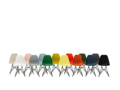 Eames Plastic Armchair DAX, forkromet fra Vitra