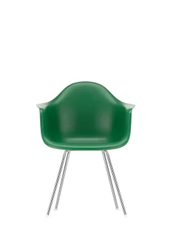 Eames Plastic Armchair DAX, forkromet fra Vitra