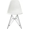 Eames Plastic Side Chair DSR, forkromet fra Vitra