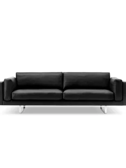 EJ 280 Pure Sofa i sort læder fra Erik Jørgensen