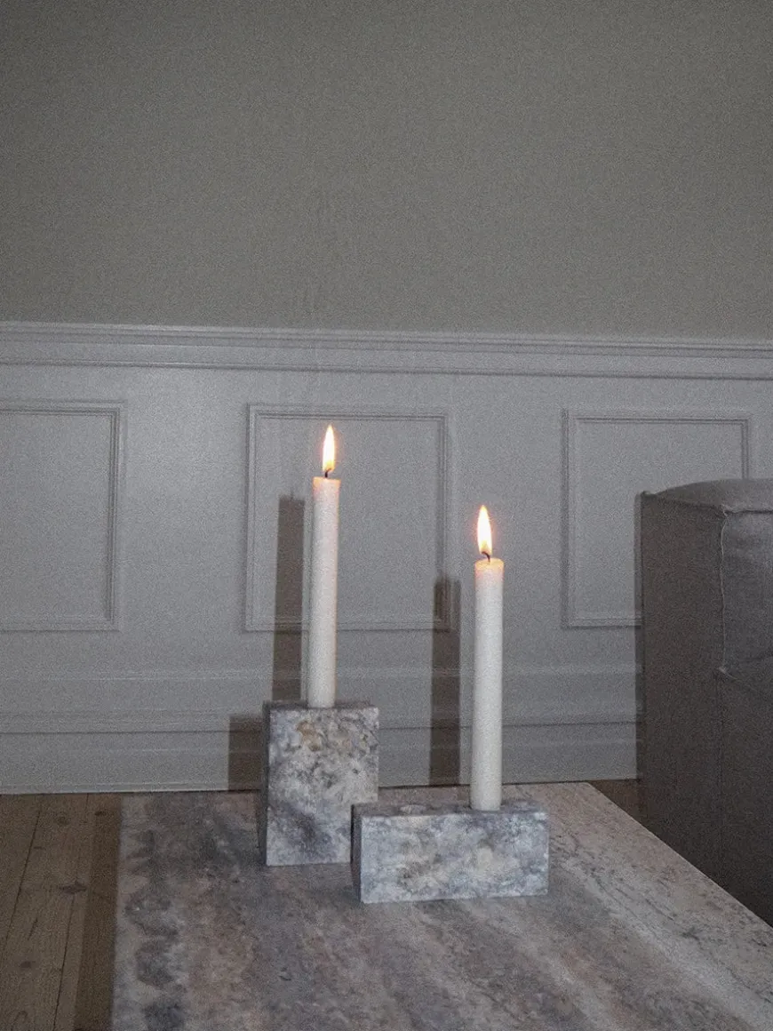 Epode Lysestage, calacatta violetta fra Wabi Sabi Nordic