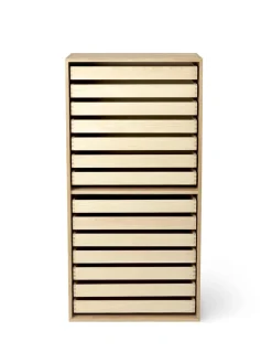 FK63 Reol med hylder, oprejst fra Carl Hansen & Søn