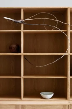 FK63 Reol med hylder, oprejst fra Carl Hansen & Søn