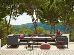 Flex Enkeltmodul inkl. Sunbrella Hynde fra Cane-line