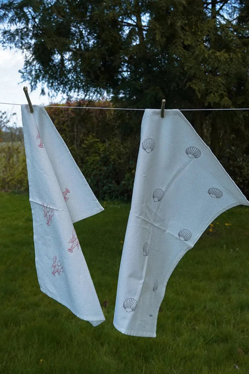 Flower Viskestykke fra Blåmst