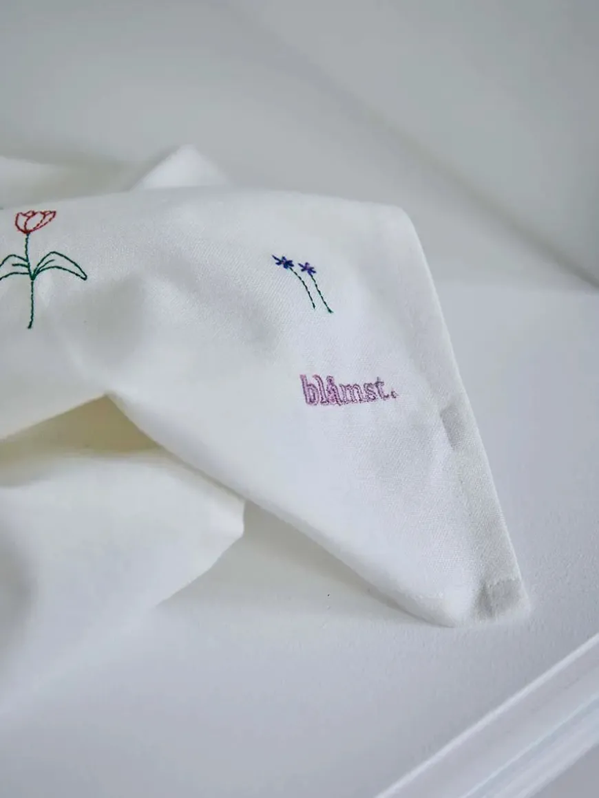 Flower Viskestykke fra Blåmst