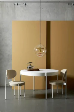 Globe, Brass Finish pendel Ø40 af Verner Panton