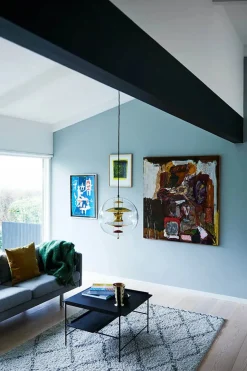 Globe, Coloured Glass pendel Ø40 af Verner Panton