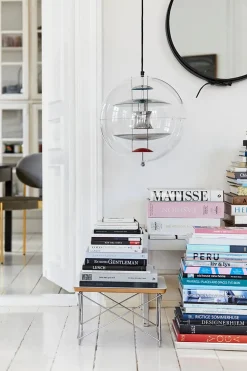 Globe, Coloured Glass pendel Ø40 af Verner Panton