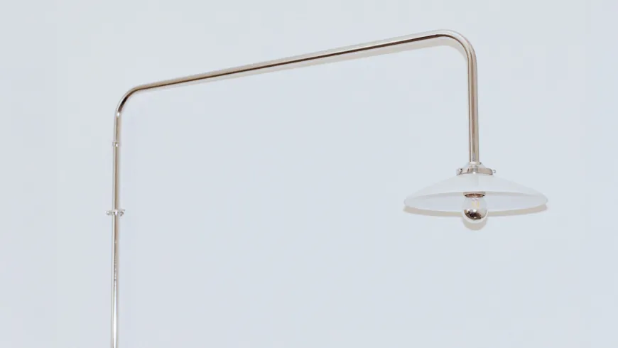 Hanging Lamp No. 2, Chromed Steel fra Valerie Objects