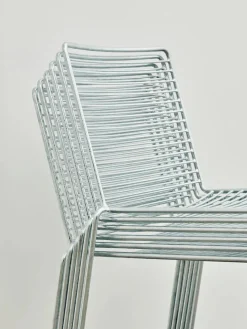 Hee Dining Chair, hot galvanised fra Hay