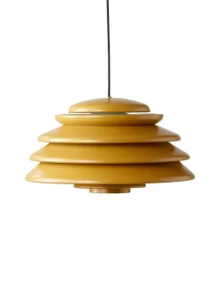 Hive pendel, yellow af Verner Panton