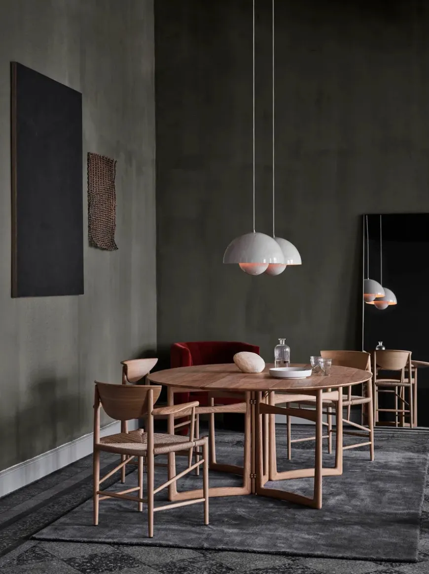 HM3 Drawn spisebordsstol af Hvidt & Mølgaard