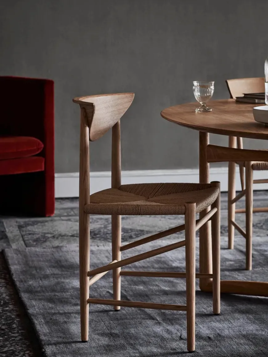 HM3 Drawn spisebordsstol af Hvidt & Mølgaard