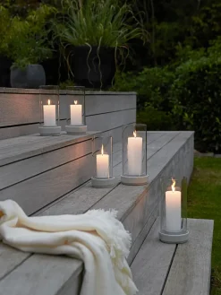 Hurricane Lanterne Sand, small fra Stelton