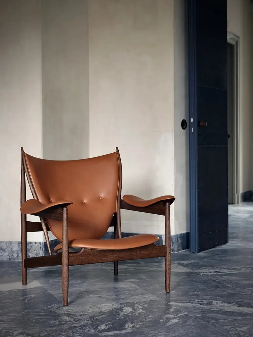 Høvdingestol, valnød af Finn Juhl