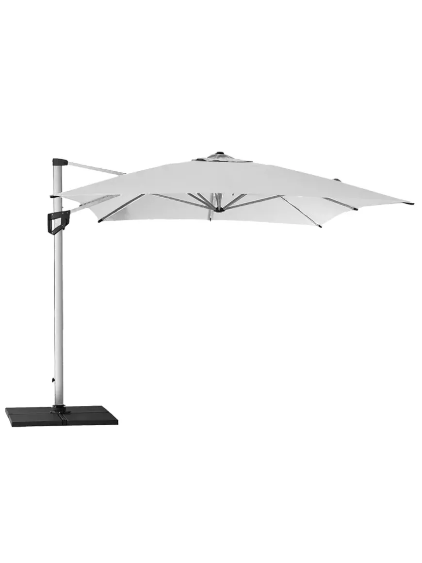 Hyde Luxe Parasol, 3x4 m inkl. fod fra Cane-line