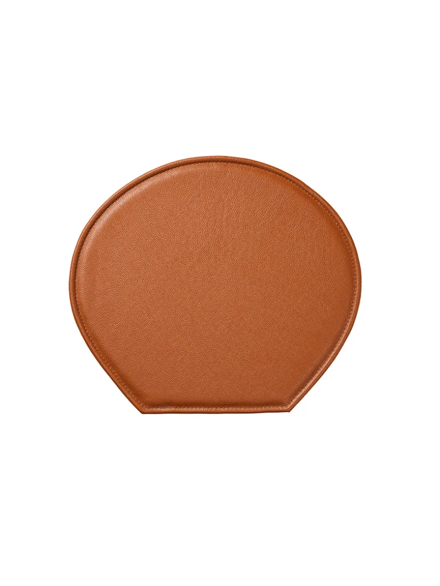 Hynde til 7'er-stol 3107, brunt læder