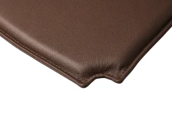 Hynde til Y-stol CH24, brunt læder