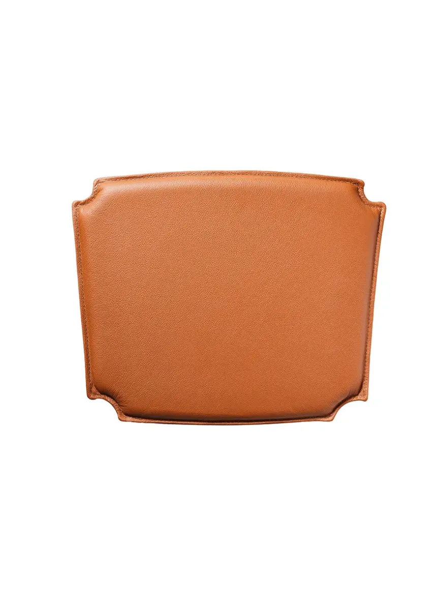 Hynde til Y-stol CH24, cognac læder