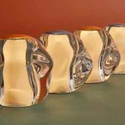 ICE BALL Portable Bordlampe, krom fra Loom Design