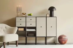 Ingeborg med Fodskammel, Boucle fra Audo Copenhagen