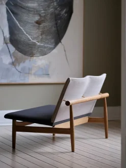 Japan 2 pers. sofa, eg klar olie af Finn Juhl