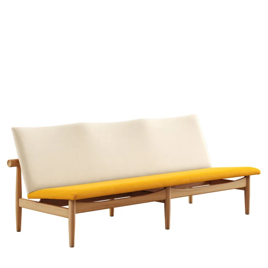 Japan 3 pers. sofa, eg olie af Finn Juhl