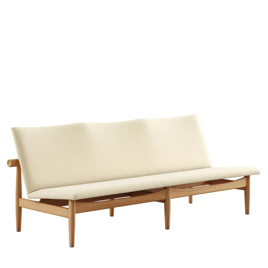 Japan 3 pers. sofa, eg olie af Finn Juhl