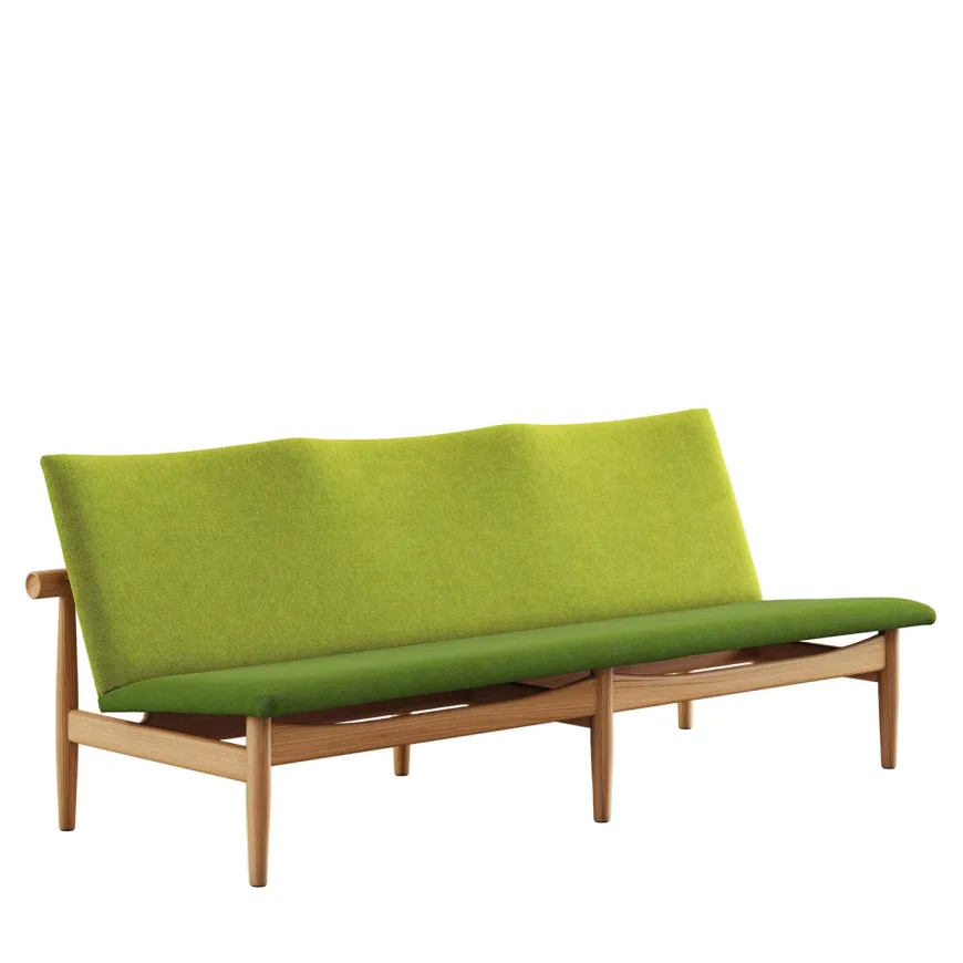 Japan 3 pers. sofa, eg olie af Finn Juhl