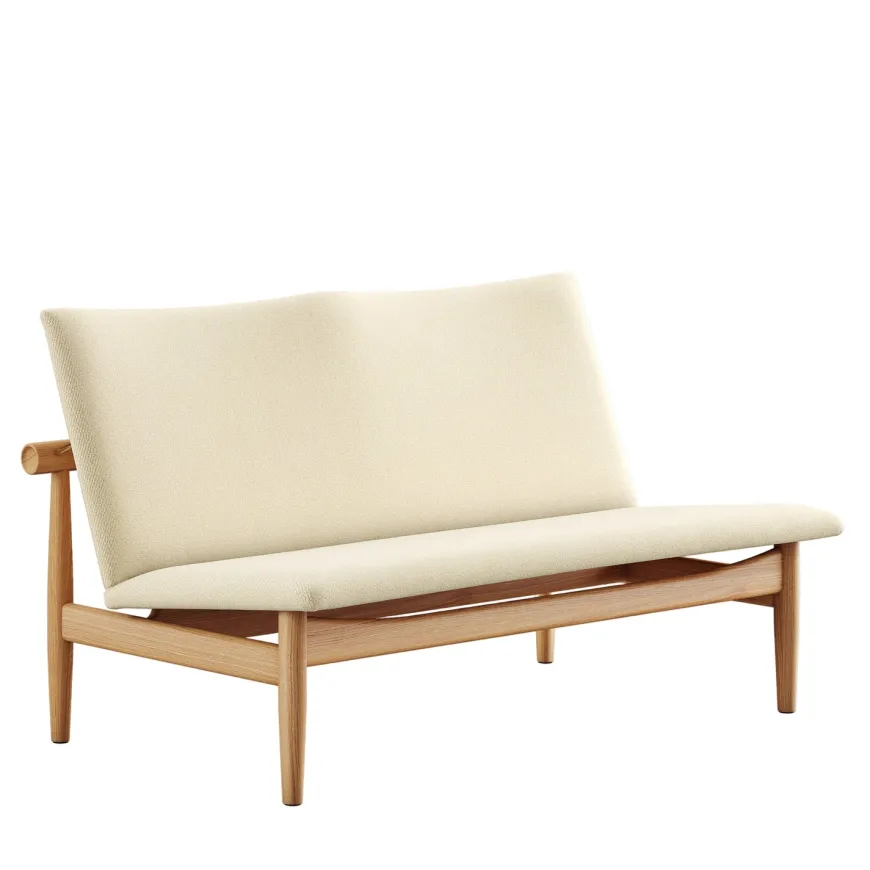 Japan 2 pers. sofa, eg olie af Finn Juhl