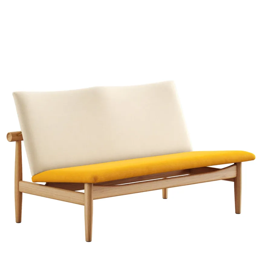 Japan 2 pers. sofa, eg olie af Finn Juhl
