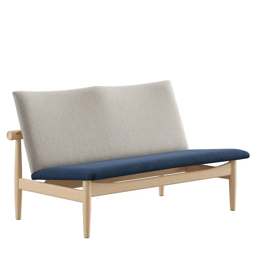 Japan 2 pers. sofa, eg olie af Finn Juhl