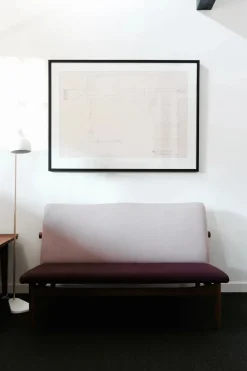 Japan 2 pers. sofa, eg olie af Finn Juhl