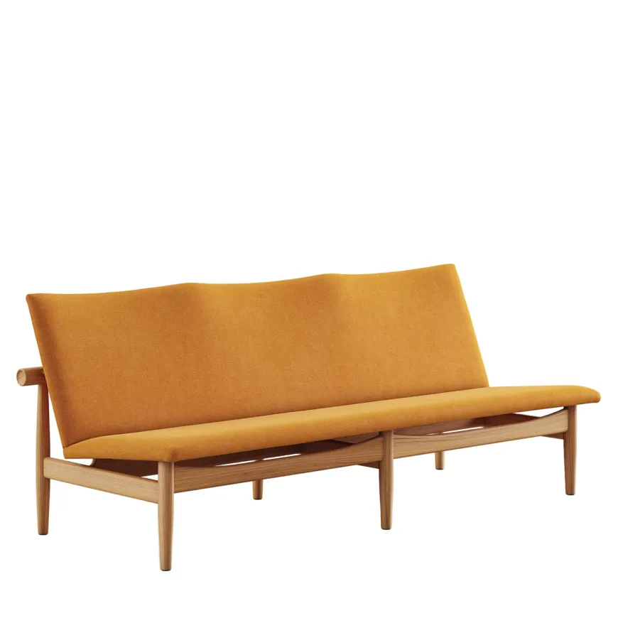Japan 3 pers. sofa, valnød af Finn Juhl