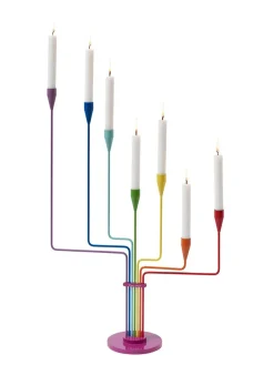 Karlsvognen Table Lysestage, lilla fra Piet Hein