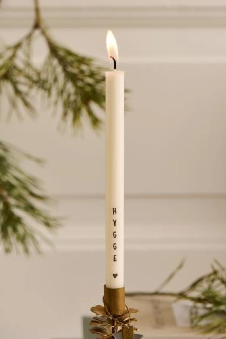 Kertelys med tryk fra Ib Laursen