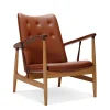 Kettelhut Chair, Elegance leather af Finn Juhl