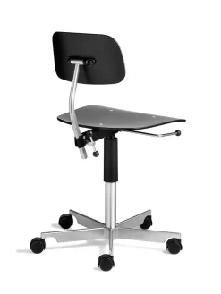 Kevi 2533 Kontorstol med sædepolstring fra Montana